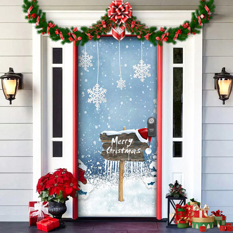 Christmas Themed Door Decoration