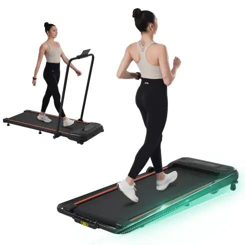 NEW Folding Walking Pad Under Desk Treadmill For Home Office -2.5HP Walking Treadmill With Incline 0.5-7.5MPH 265LBS Capacity Treadmill For Walking Running - Two Ways To Adjust Speed